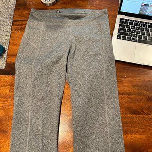 Gray Capri Leggings